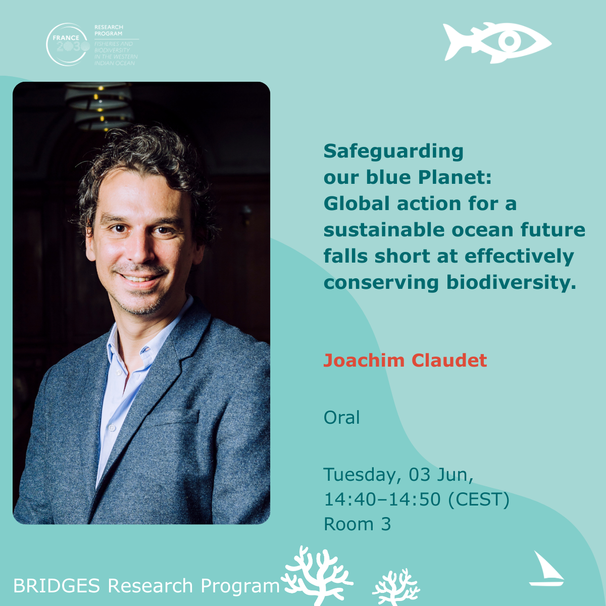  OOSC 2025: Joachim Claudet warns: protect the oceans, yes, but effectively 