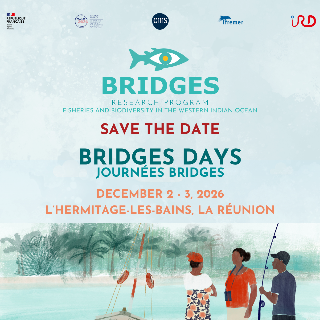  [SAVE THE DATE] BRIDGES Days – December 2 & 3, 2026 in La Réunion Island 